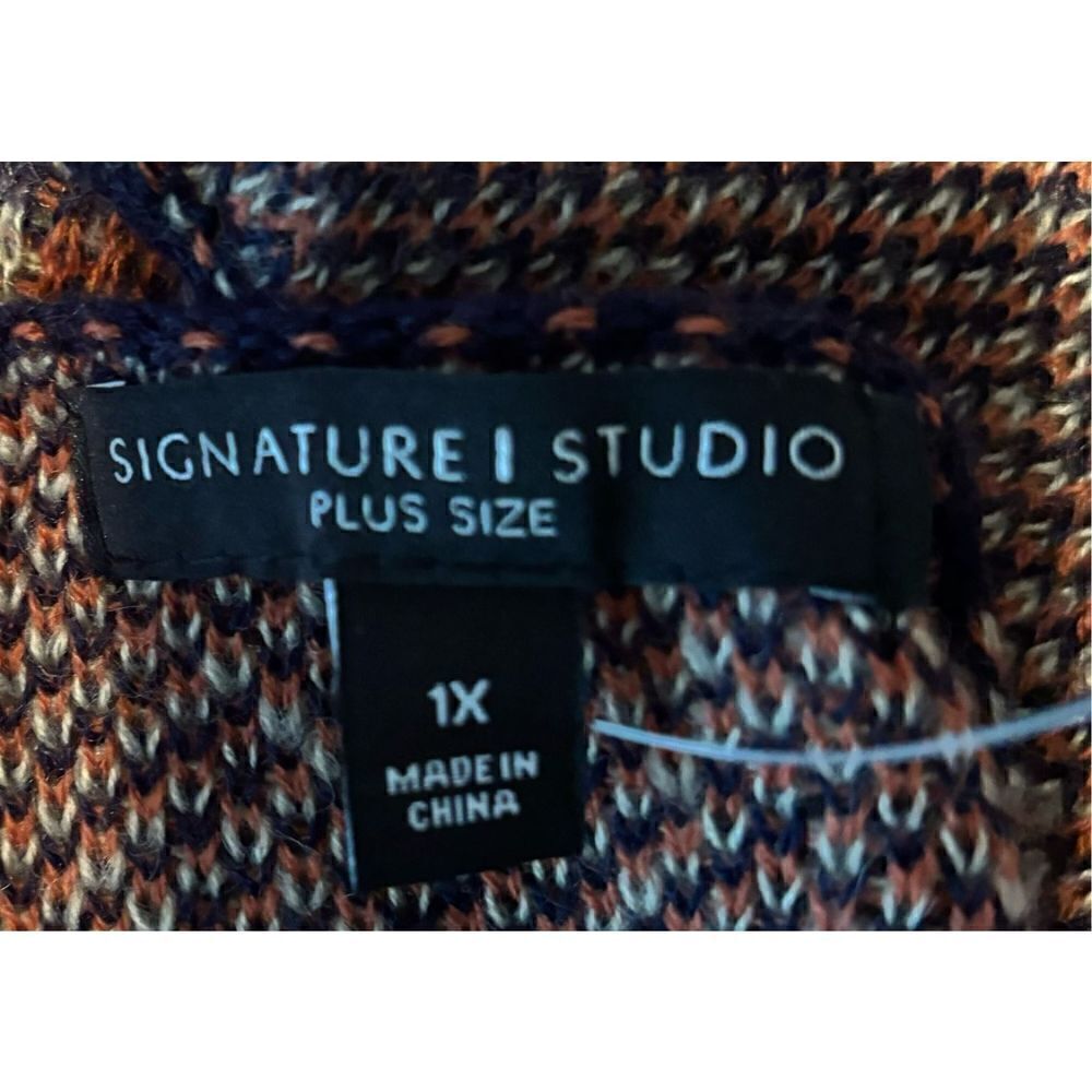 Signature Studio Graphic Print Open Front Cardigan - Picture 5 of 7